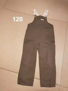 オリーブグリーン 　オーバーオール　サロペット