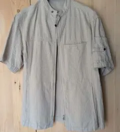 a.v.v HOMME 半袖ジップアップシャツ上着46のサムネイル