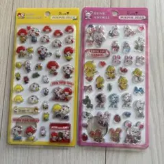 新品 2つ RUNE PUKPUK JELLY シール アニマル JON&AMY