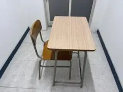 大量在庫アリ チトセ 机・椅子セット 6号 学校机 レトロ 現状渡し 配達