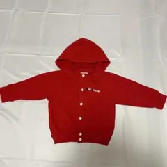 【mikiHOUSE】 フード付き パーカー