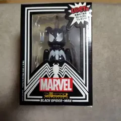 MARVEL BE@RBRICK BLACK SPIDER-MAN