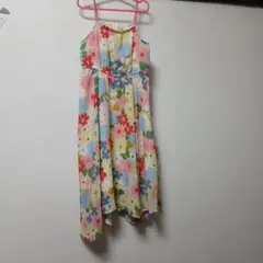 H&M 花柄ノースリーブワンピース