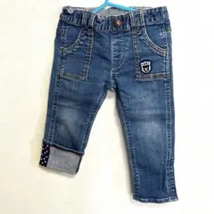 ダブルビー 90ズボン ボトム デニム DOUBLE.B ミキハウス