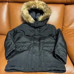 GU 黒 アウタージャケット（ダウン） サイズ150