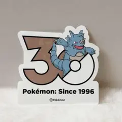 サイドン 韓国★ポケモン 30周年 ポップアップ ロゴステッカー