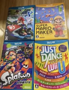 マリカ　　マリオメーカー　スプラトゥーン　ダンス　　Wii Uセット　　断捨離