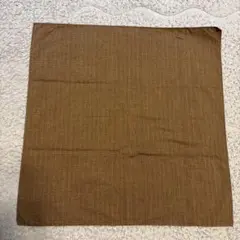 ブラウン模様ハンカチ