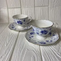 ナルミ NARUMI ソラリア ティーカップ＆ソーサーセット（2客）