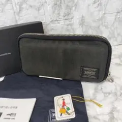PORTER 二つ折り財布 ブラック - メルカリ