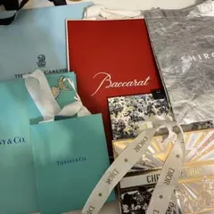 高級ブランド ショッピングバッグセット