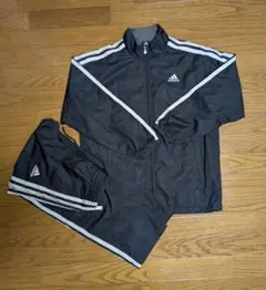 adidas ジャージ 上下セットアップ ブラック