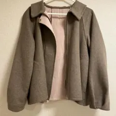 組曲　ブラウンウール混紡ジャケット