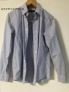 ユナイテッドアローズ　BEAUTY & YOUTH ストライプ長袖シャツ S