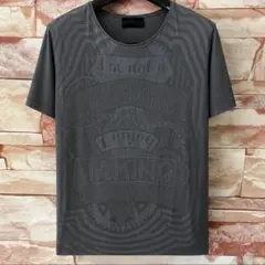 【DIESEL】ディーゼル グレー テキストプリント 半袖Tシャツ⭐️のサムネイル