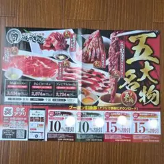 焼肉きんぐ　割引券　匿名配送のサムネイル