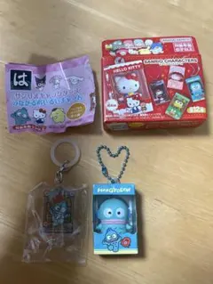 サンリオキャラクターズ　チョコボックス　ハンギョドン　はま寿司　めじるしチャーム