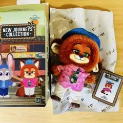 TOP TOY ズートピア2 ぬいぐるみキーチェーン ニック アロハシャツ