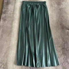 プリーツロングスカート　Ｍ