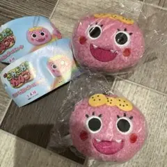 ざわざわ森のがんこちゃん　がんこちゃん　フェイス　ぬいぐるみ　ボールチェーン