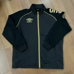 umbro ジップアップジャケット 黒