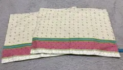 北欧風　花柄　ランチョンマット　２枚セット　リバーシブル