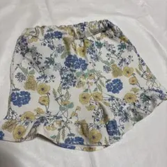 petit main フラワープリントショートパンツ 90