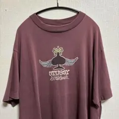 old stussy 80s 黒タグ 初期 usa製 スペード size L