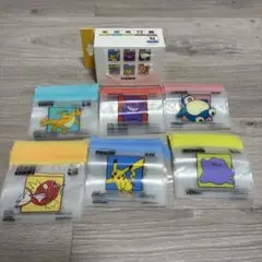 即発送　3COINS スリコ ポケモン30周年コラボ ミニジップバッグ 6種
