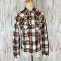 U.T.D ＊ ウエスタン カントリー風 タータンチェック シャツ　Y2K
