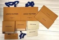LOUIS VUITTON ギフトボックス 紙袋 布袋 リボン　メッセージカード