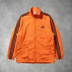 adidas アディダス 万国旗タグ ジャケット オレンジ 0-73-927