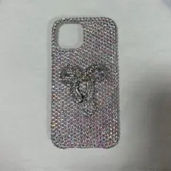 iPhone14 オーロラストーンケース キラキラ