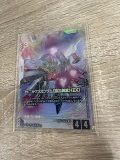 ガンダムカード フェニックスガンダム（能力解放）(EX) LR++ パラレル