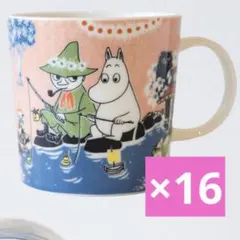ムーミンバレーパーク限定　ARABIA ムーミンアラビア　マグカップ　16個