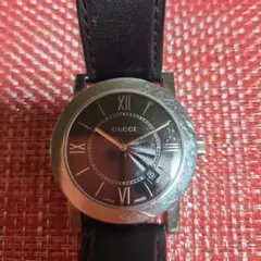 グッチ GUCCI 5200M1 ブラック文字盤 メンズ 腕時計 稼働 新品電池