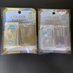 クーリア　グラスパーラーステッカー　2種セット