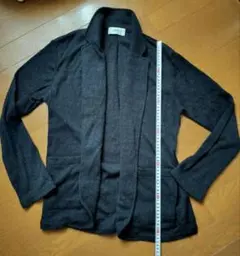 値下げマウジーMOUSSY/ジャケット風ニットカーディガン羽織りMメンズのサムネイル
