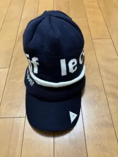 je coq sportif ニット帽 ネイビー