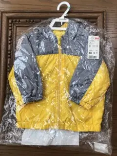 ユニクロベビー ライトエアテックフルジップパーカー80cm【未使用品】