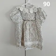花柄チュニック・ワンピース 90サイズ
