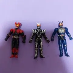 ソフビ仮面ライダー フィギュア 3体セット