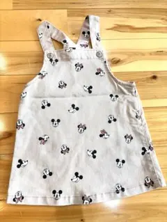 H&M Disney ミニーマウス ジャンパースカート 80cm