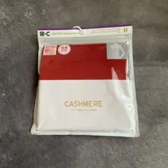 UNIQLO :C 極暖 カシミアブレンドタートルネックTシャツ M レッド