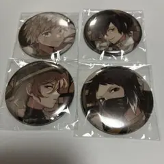 文豪ストレイドッグス　缶バッジ　4個セット　ゲーマーズ 　冬の本まつり