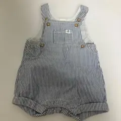 Ｈ＆Ｍ　エイチアンドエム　ストライプ　ロンパース　オーバーオール　56