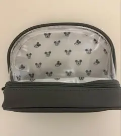 ディズニーストア ミッキー クリア窓付き ポーチ