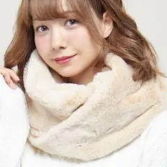 INGNI フェイクファースヌード