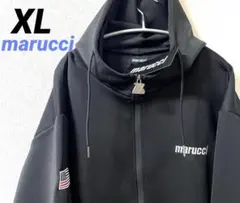 新品　marucci マルーチ　ジップパーカー　スウェット　長袖　ブラック　L 新品 マルーチ marucci ジップパーカー スウェット 長袖 ブラック