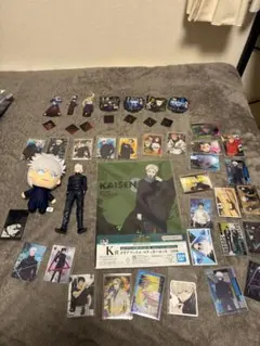 呪術廻戦 五条悟 フィギュア＋キャラクターグッズセット